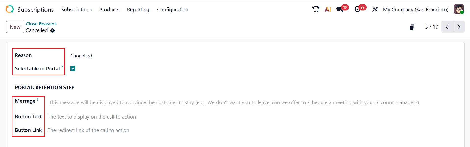How to Manage Closing and Reopening Subscriptions in Odoo 19-cybrosys