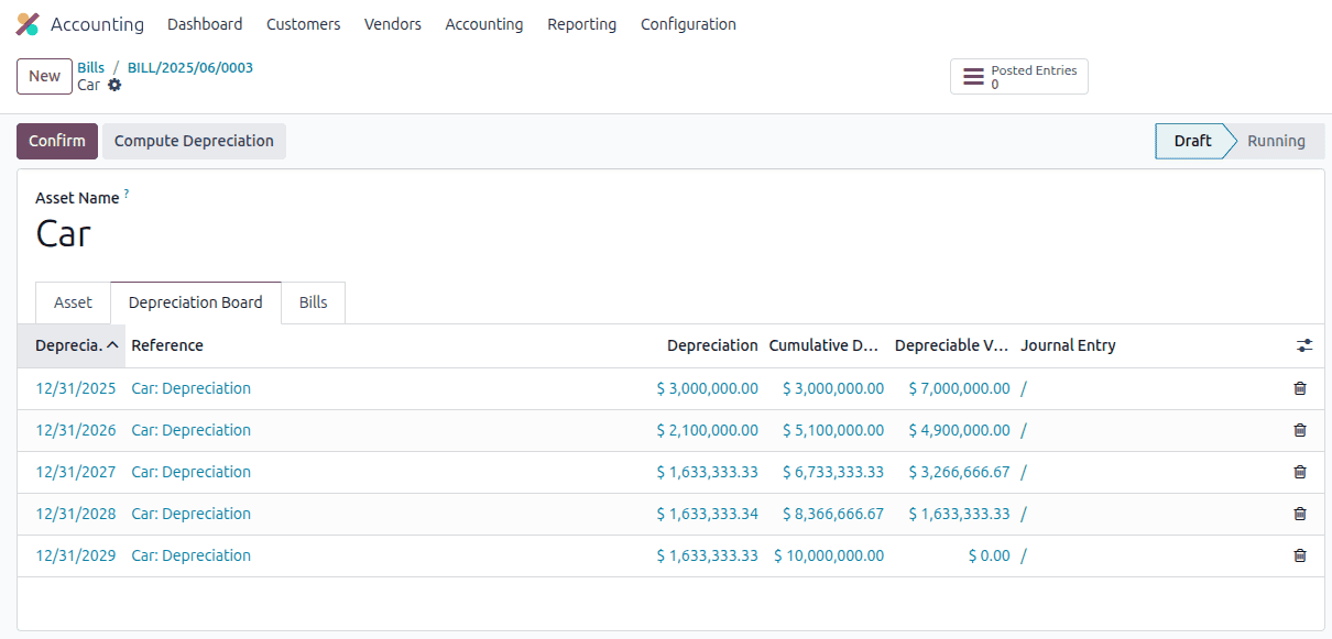 How to Manage Company Asset in Accounting Module Odoo 18-cybrosys