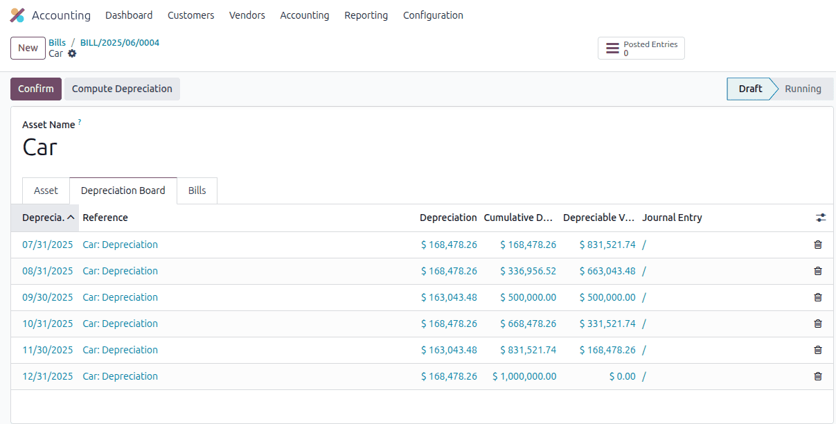 How to Manage Company Asset in Accounting Module Odoo 18-cybrosys