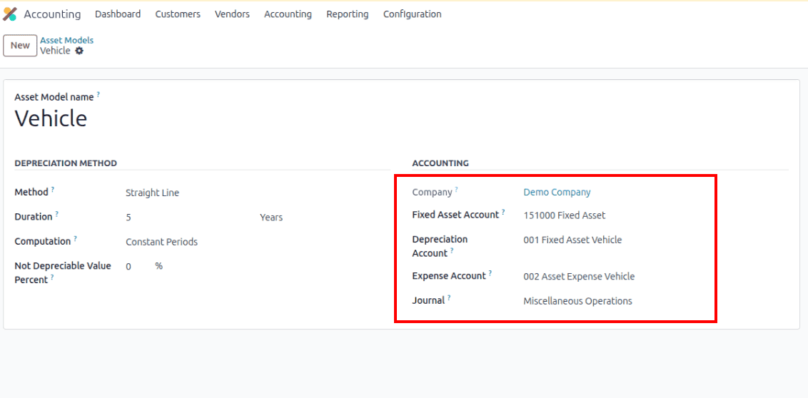 How to Manage Company Asset in Accounting Module Odoo 18-cybrosys