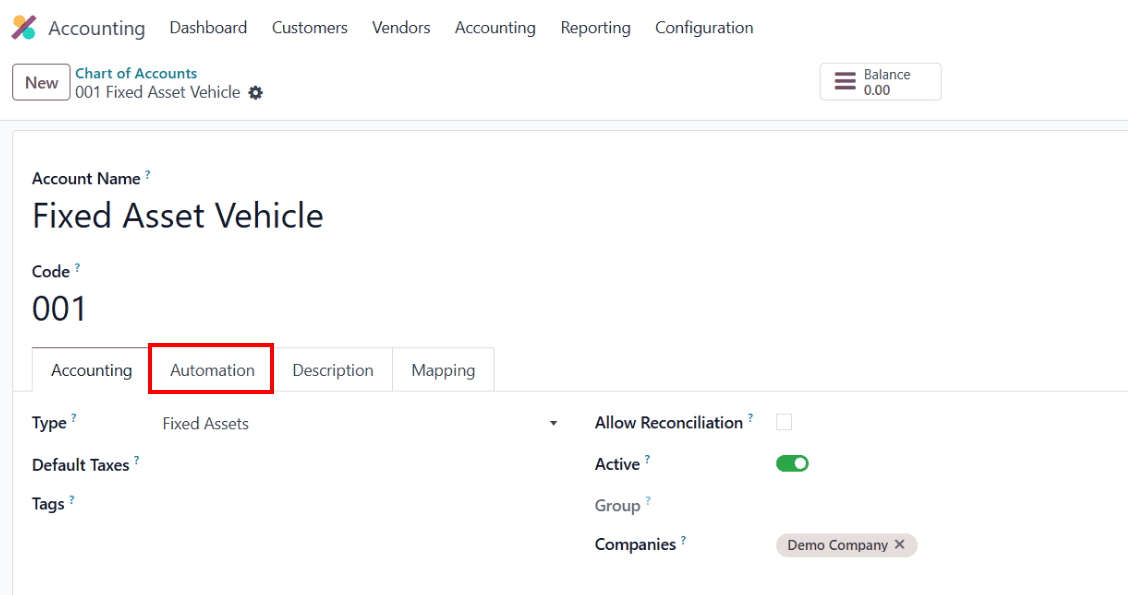 How to Manage Company Asset in Accounting Module Odoo 18-cybrosys