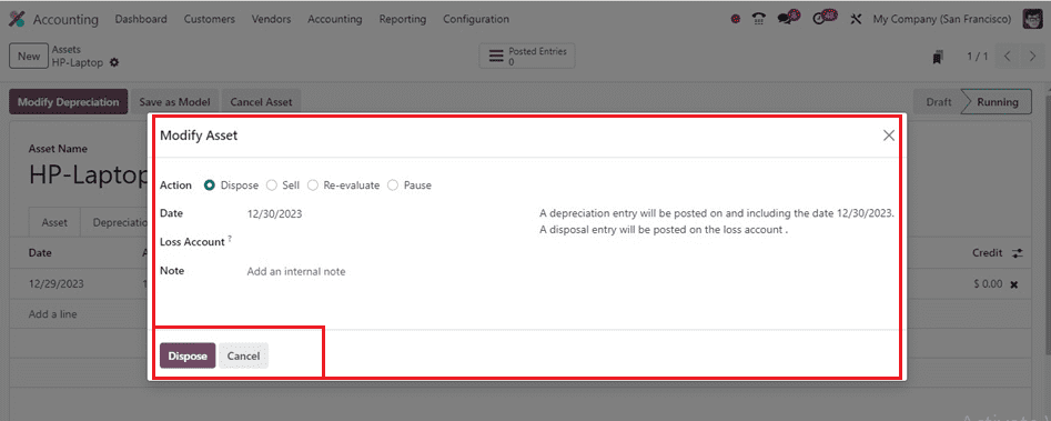 How to Manage Company Assets & Depreciation in Odoo 17 Accounting-cybrosys