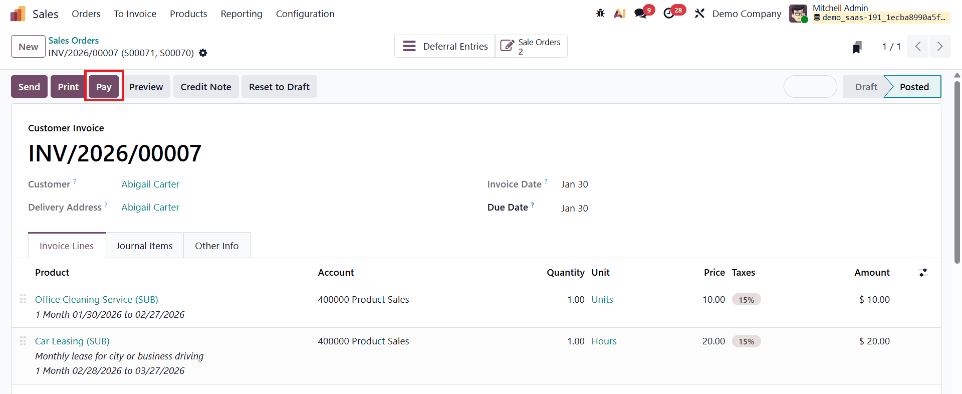 How to Manage Consolidated Billing for Subscriptions in Odoo 19-cybrosys