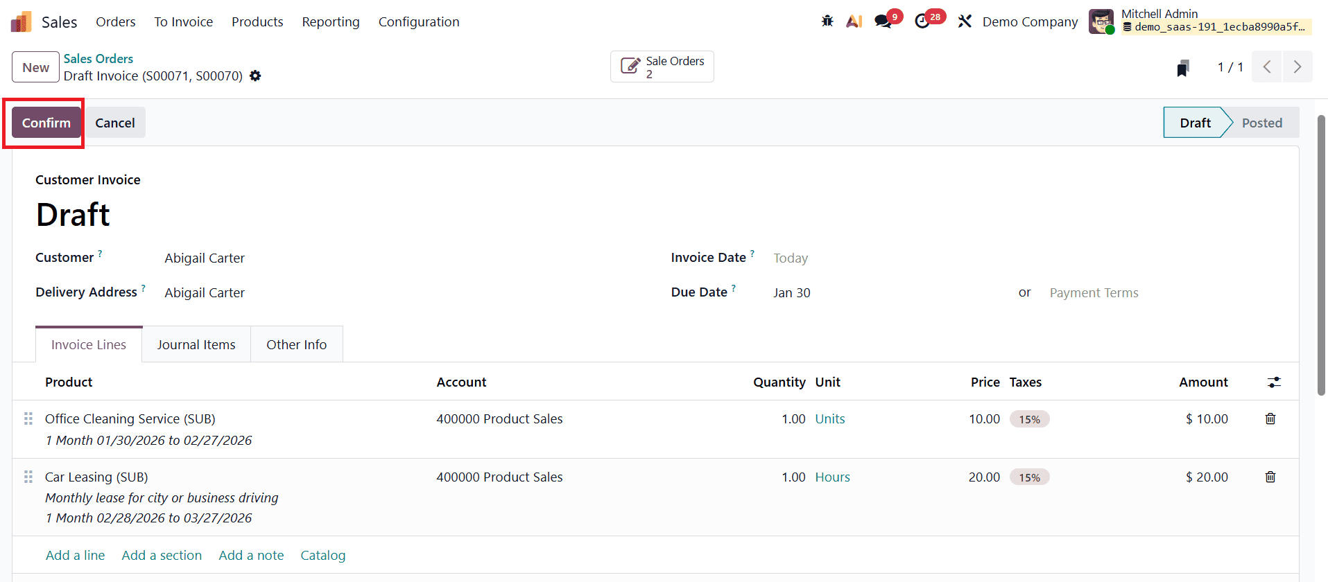 How to Manage Consolidated Billing for Subscriptions in Odoo 19-cybrosys