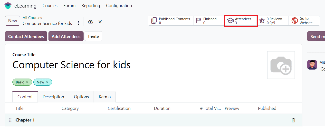 How to Manage Course Enrollment, Invitations, and Auto-Enroll Groups in Odoo 20-cybrosys
