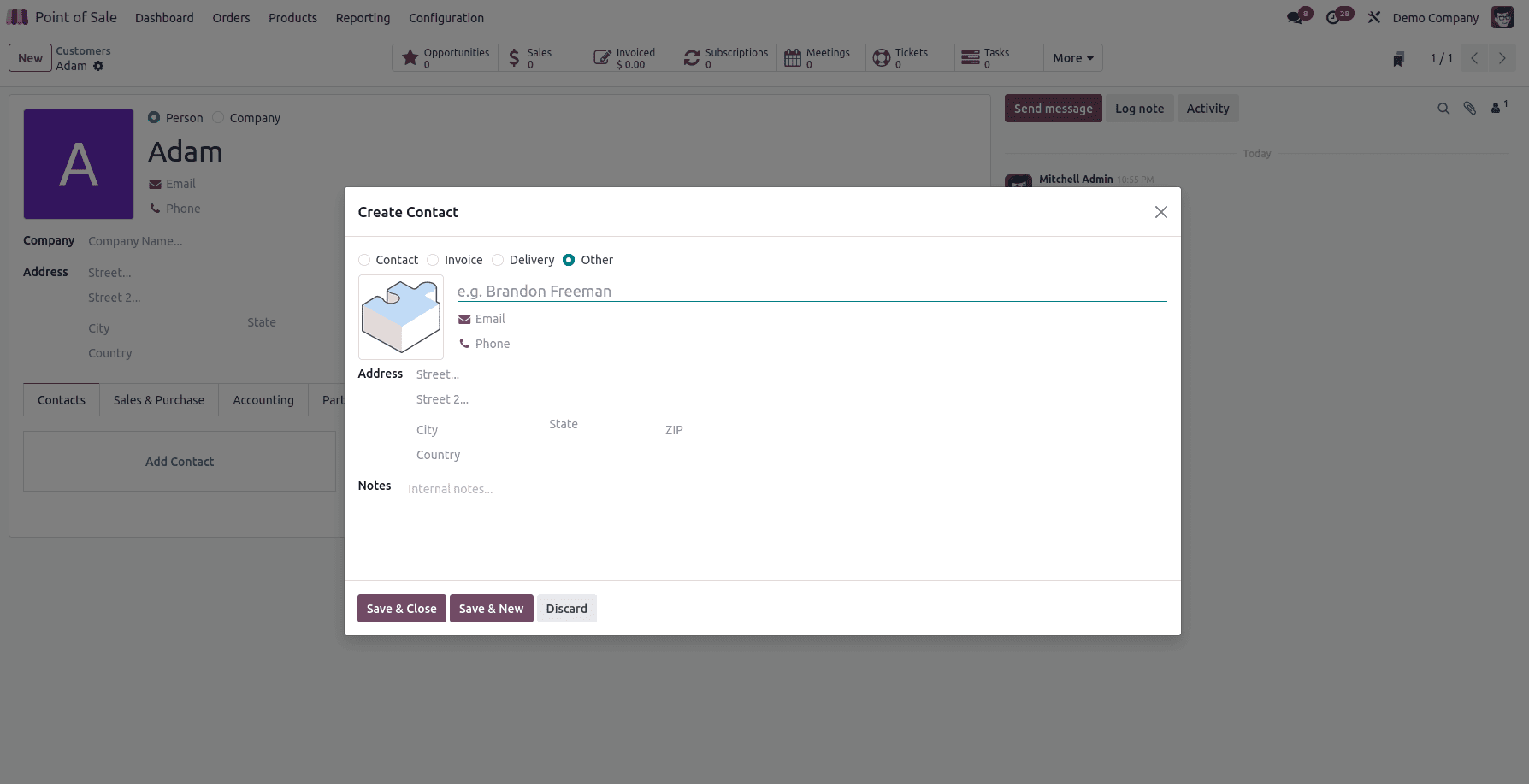 How to Manage and Create Odoo 17 Point of Sale Customers-cybrosys