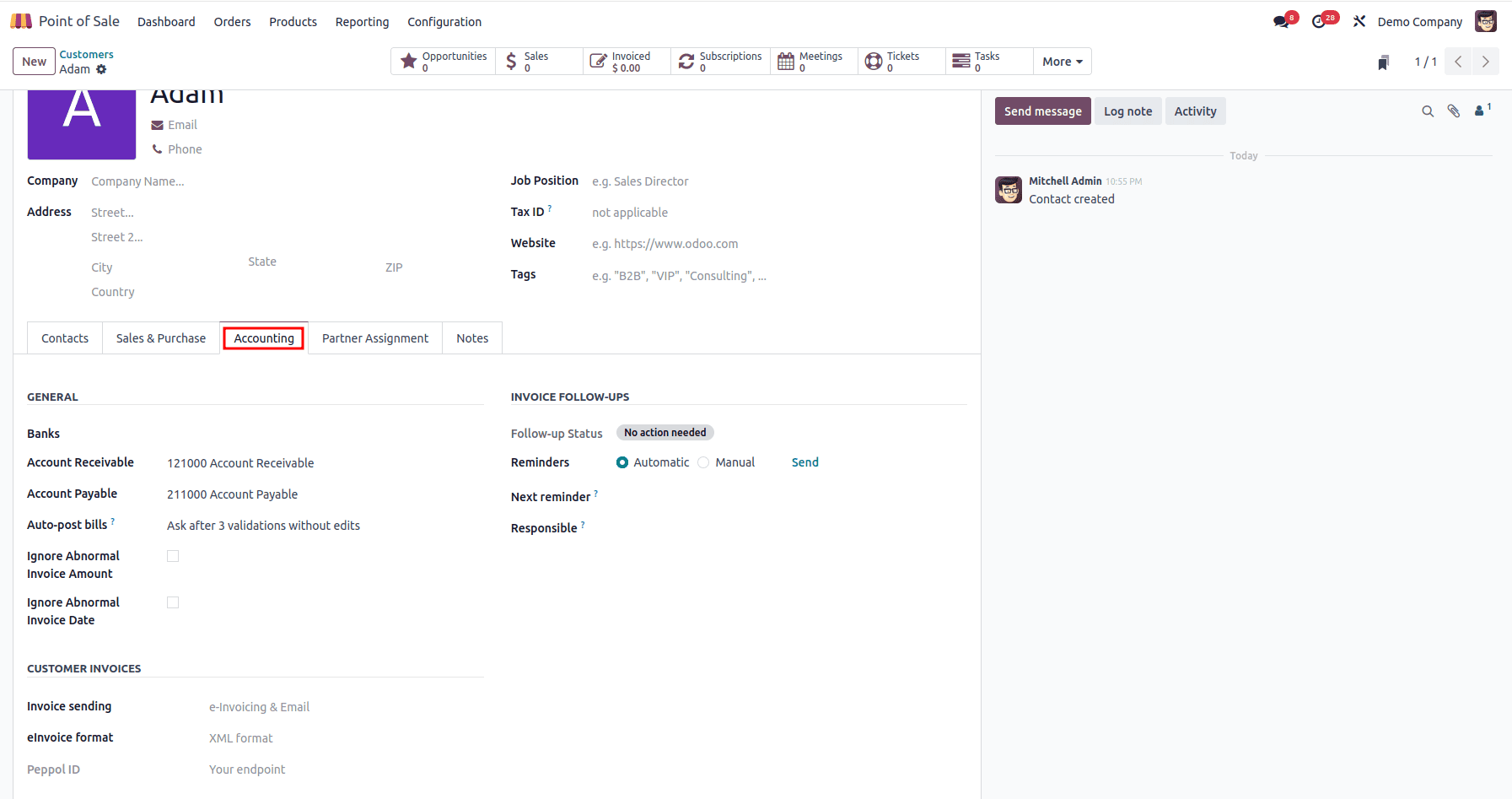 How to Manage and Create Odoo 17 Point of Sale Customers-cybrosys
