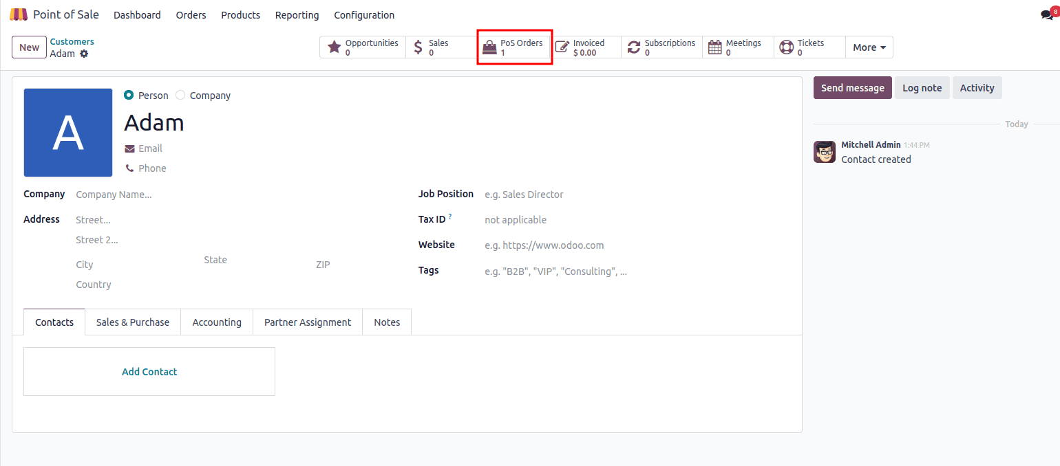 How to Manage and Create Odoo 17 Point of Sale Customers-cybrosys