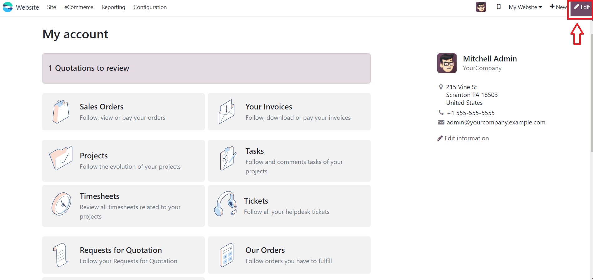 How to Manage Customer Accounts in Odoo 17 Website-cybrosys