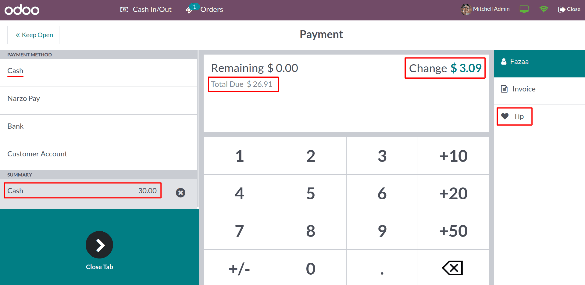 how-to-manage-customer-tips-with-odoo-16-pos-10-cybrosys