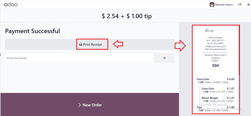 How to Manage Customer Tips With Odoo 17 Point of Sale-cybrosys