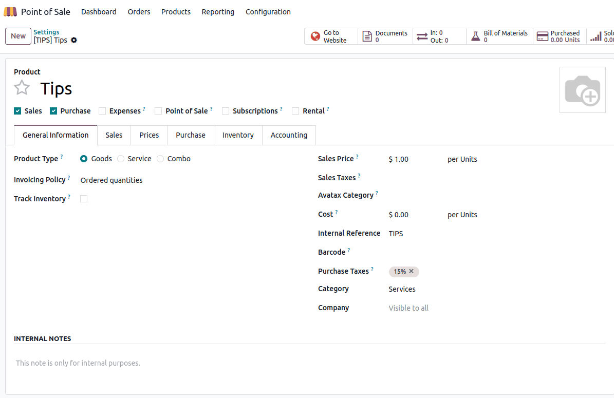How to Manage Customer Tips With Odoo 18 Point of Sale-cybrosys