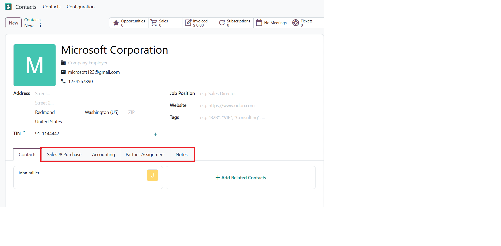 How to Manage Customers, Vendors, and Companies in Odoo 20 Contacts-cybrosys