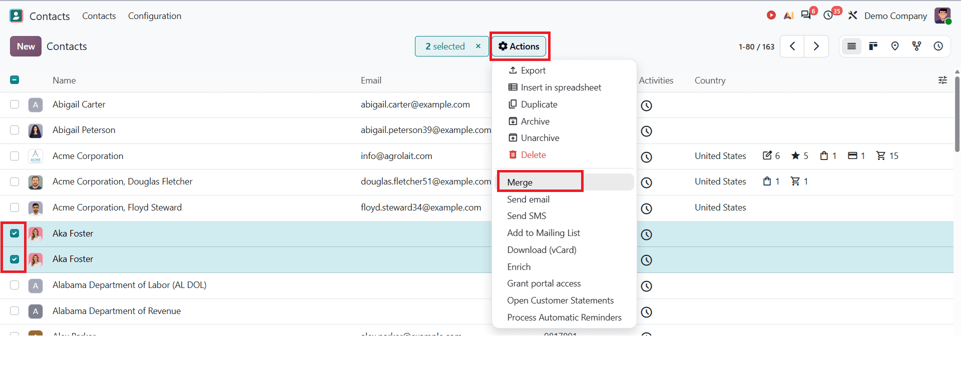 How to Manage Customers, Vendors, and Companies in Odoo 20 Contacts-cybrosys