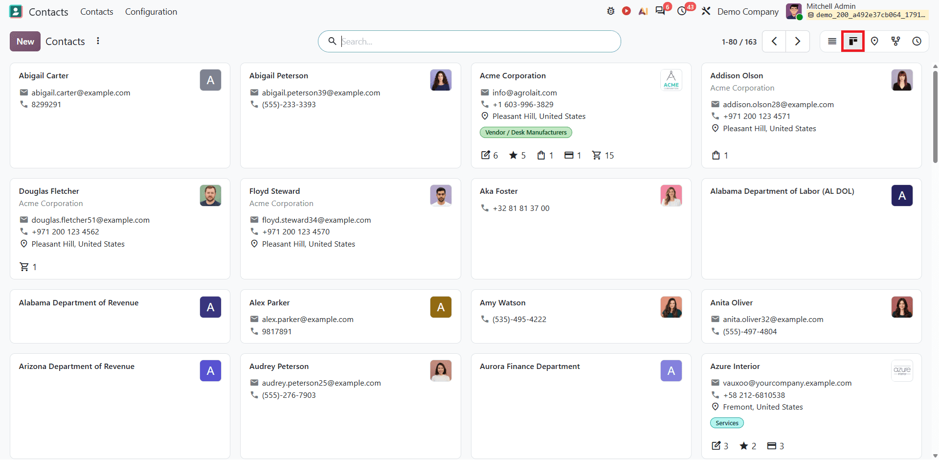 How to Manage Customers, Vendors, and Companies in Odoo 20 Contacts-cybrosys