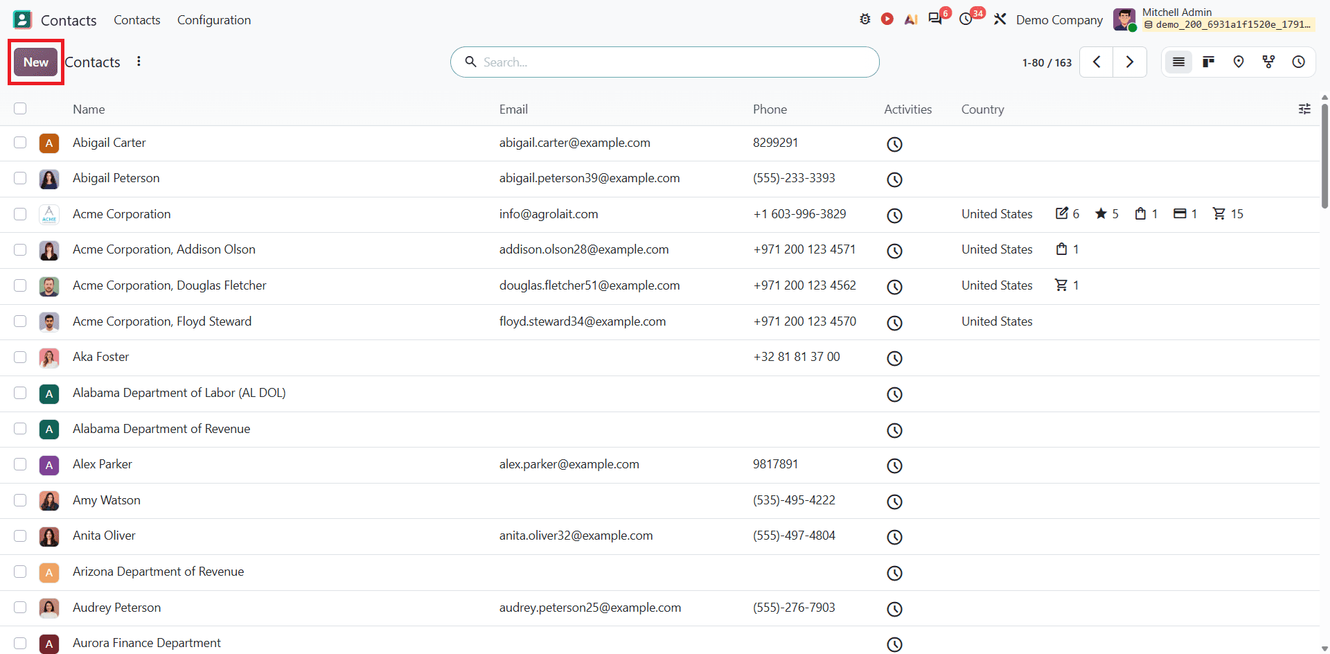 How to Manage Customers, Vendors, and Companies in Odoo 20 Contacts-cybrosys