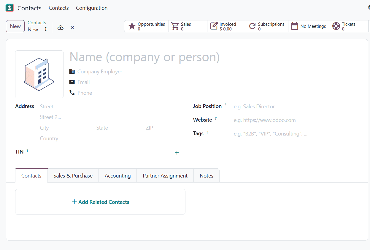 How to Manage Customers, Vendors, and Companies in Odoo 20 Contacts-cybrosys