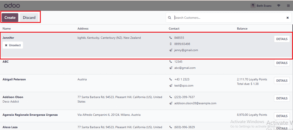 How to Manage Customers with Odoo 17 POS-cybrosys