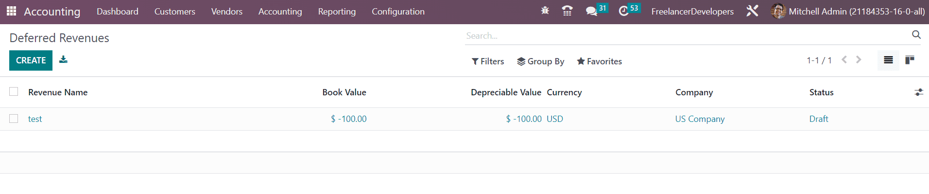 How to Manage Deferred Revenue in Odoo 16 Accounting-cybrosys