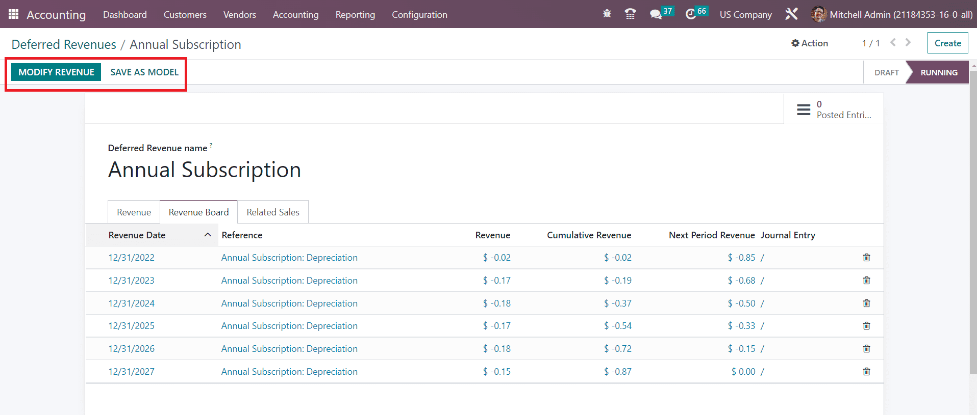 How to Manage Deferred Revenue in Odoo 16 Accounting-cybrosys