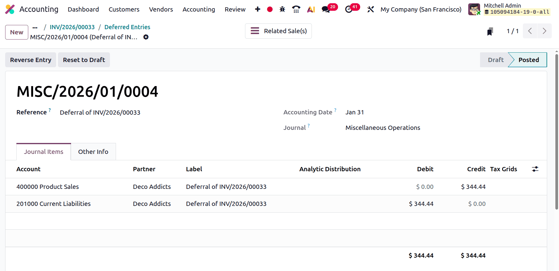 How to Manage Deferred Revenue Recognition in Odoo 19-cybrosys