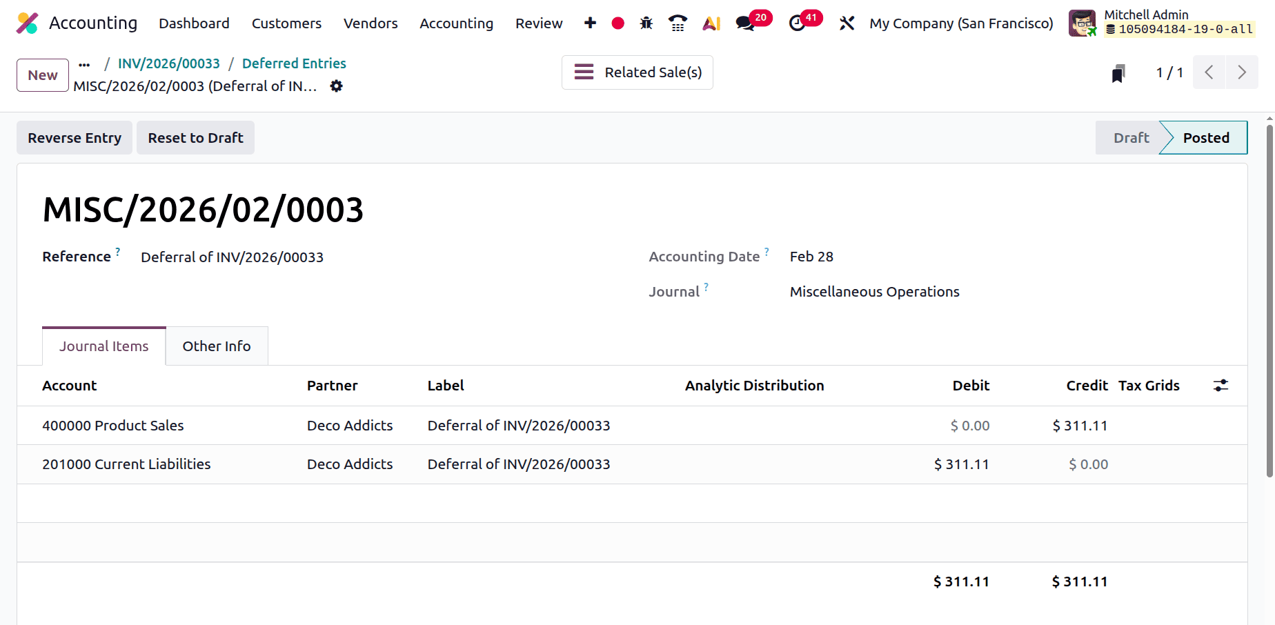 How to Manage Deferred Revenue Recognition in Odoo 19-cybrosys
