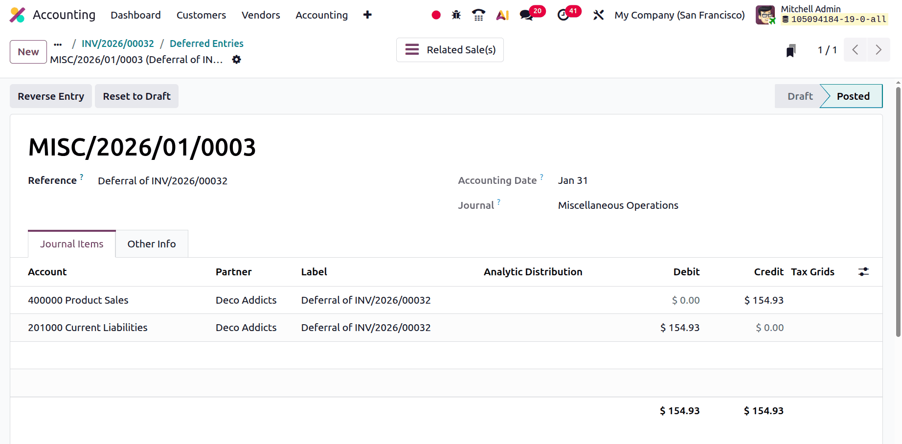 How to Manage Deferred Revenue Recognition in Odoo 19-cybrosys