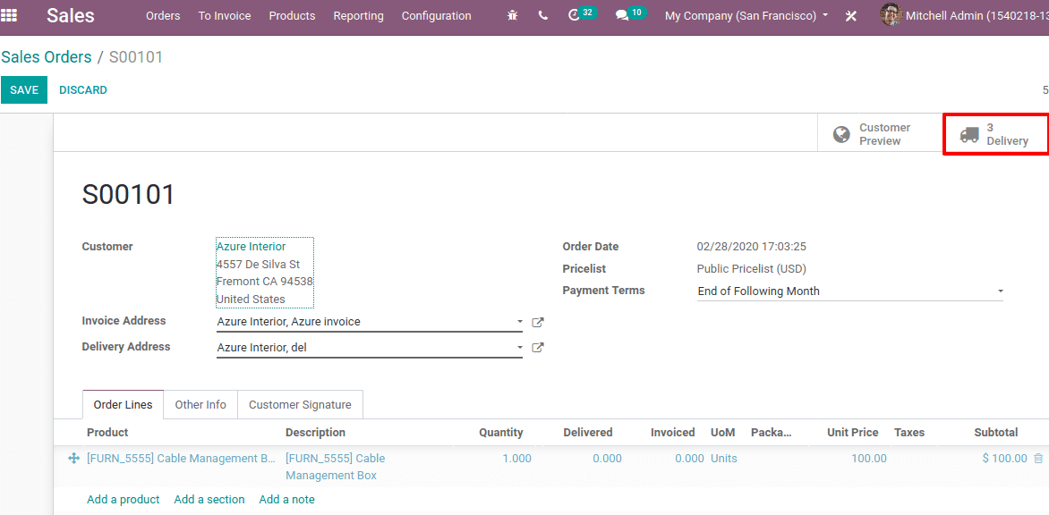 how to manage delivery orders in odoo 13 cybrosys