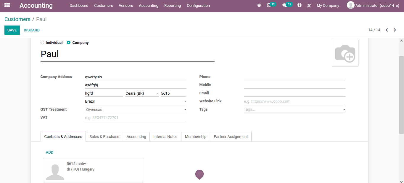 how-to-manage-different-addresses-to-a-customer-in-odoo-14