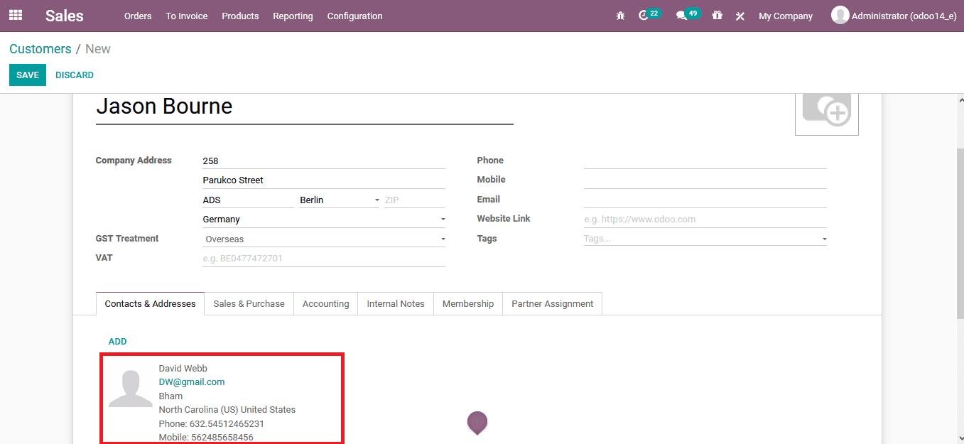 how-to-manage-different-addresses-to-a-customer-in-odoo-14