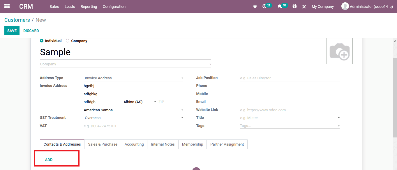 how-to-manage-different-addresses-to-a-customer-in-odoo-14