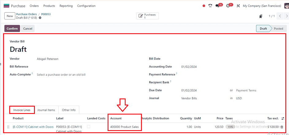 How to Manage Disallowed Expenses with Odoo 17 Accounting