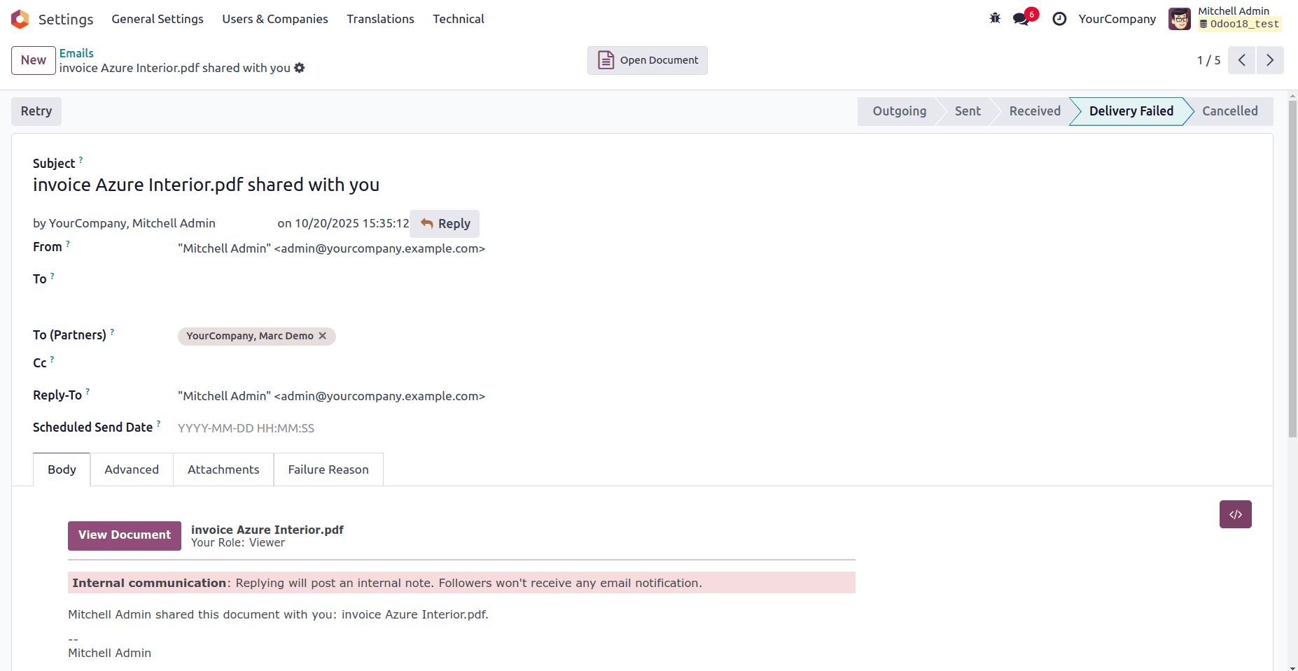 How to Manage Document Deletion and Sharing in Odoo 18-cybrosys