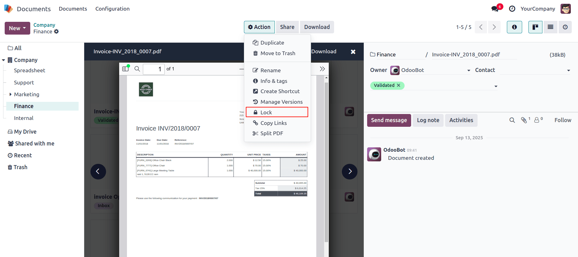 How to Manage Document Deletion and Sharing in Odoo 18-cybrosys