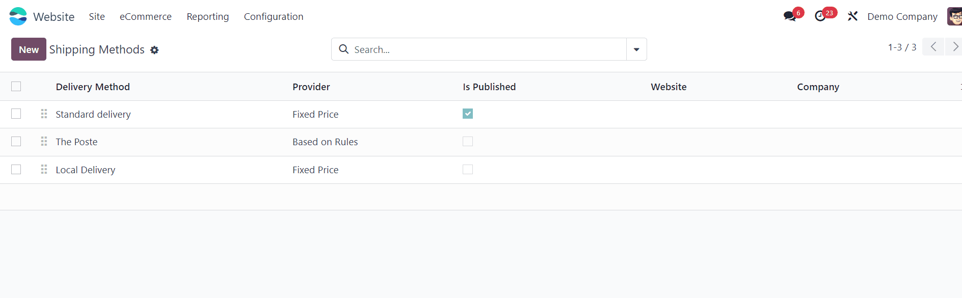 How to Manage E-Commerce Product Shipping in Odoo 17 Website-cybrosys