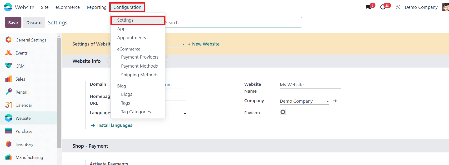 How to Manage E-Commerce Product Shipping in Odoo 17 Website-cybrosys