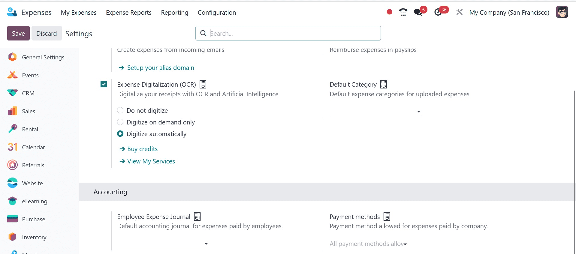 How to Manage Employee Expenses & Company Expenses in Odoo 17 Expense App-cybrosys