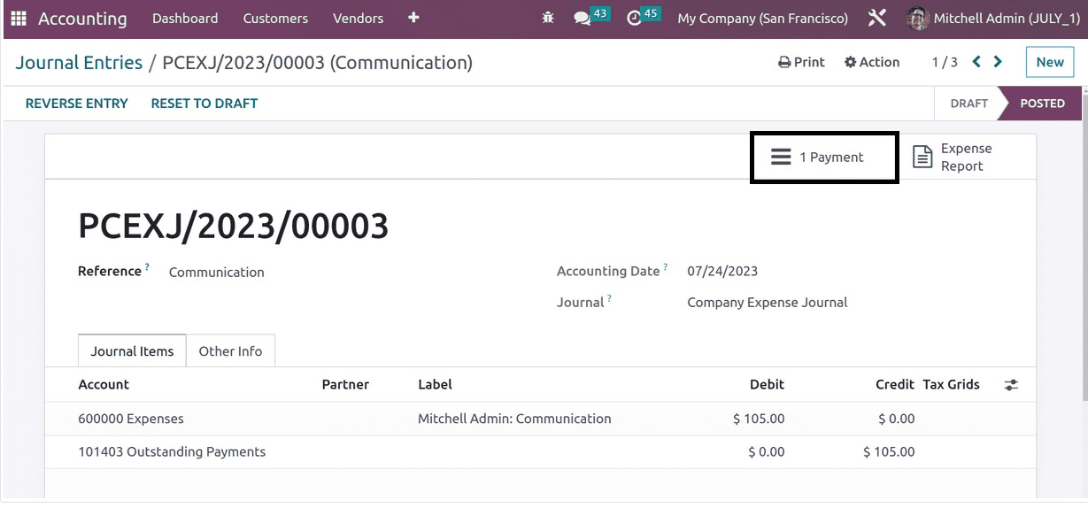 How to Manage Employee Expenses & Company Expenses in Odoo 17 Expense App-cybrosys