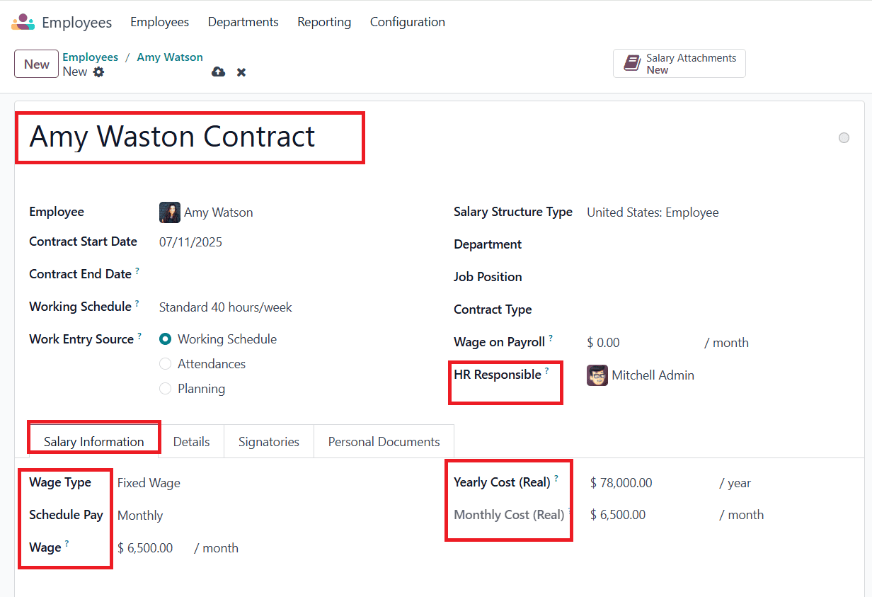 How to Manage Employee Offer Letter and Salary Configurator in Odoo 18-cybrosys