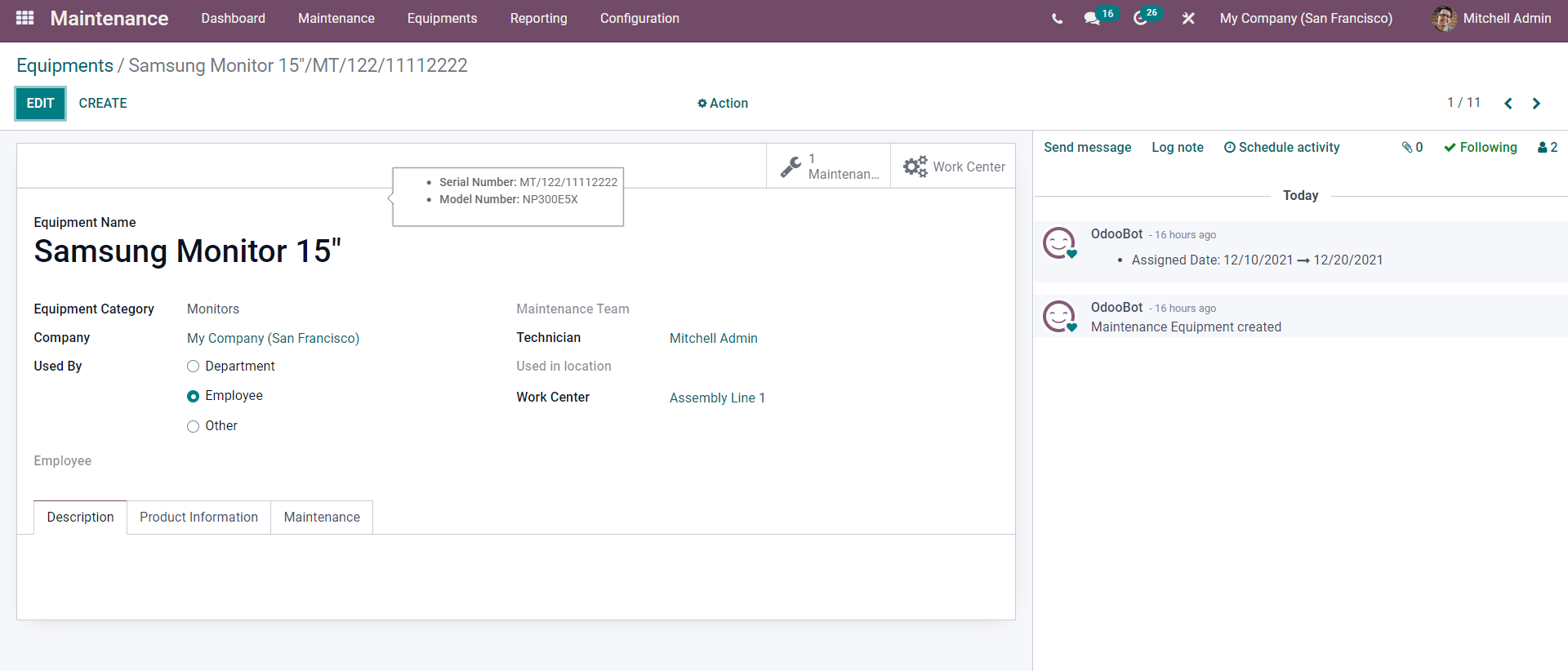 how-to-manage-equipment-with-the-odoo-15-maintenance-module