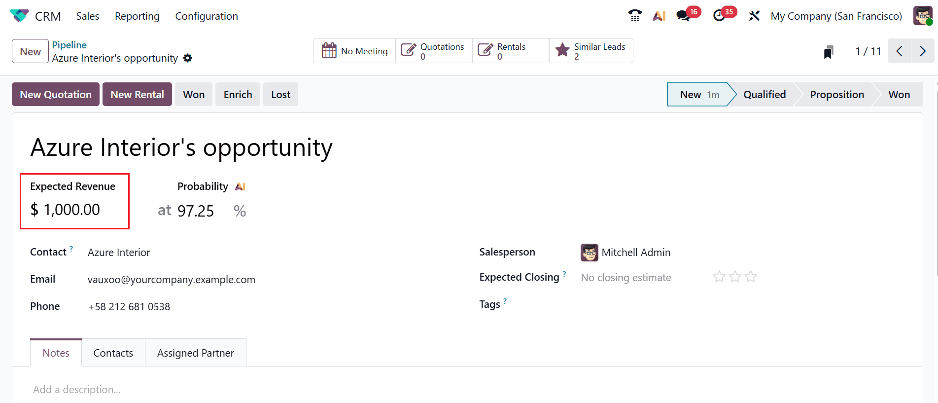 How to Manage Expected and Recurring Revenue in Odoo 19-cybrosys