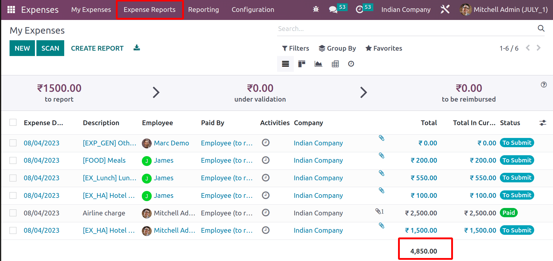 how-to-manage-expense-reports-with-odoo-16-18-cybrosys