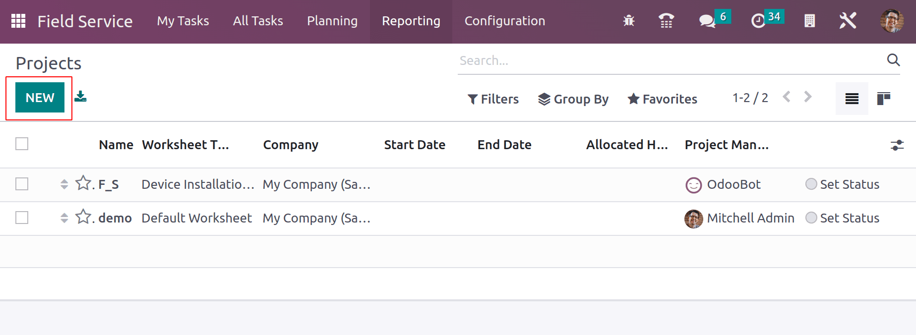 How to Manage Field Service Tasks in Odoo 16-cybrosys