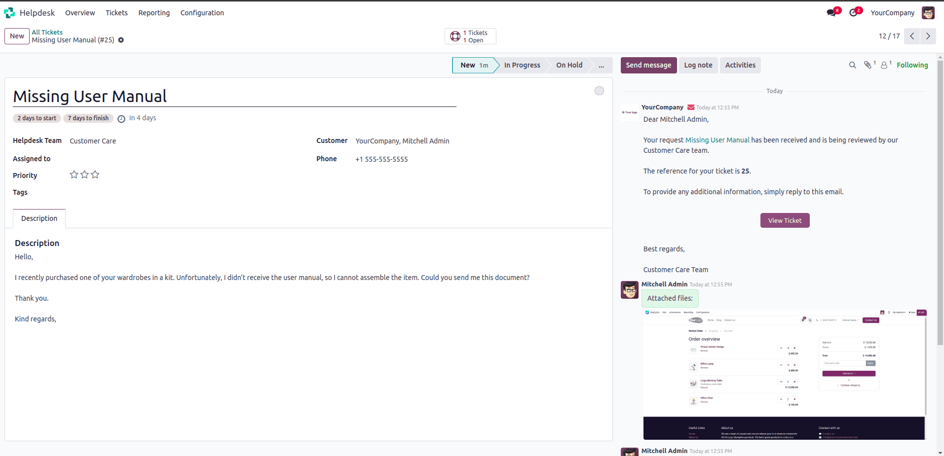 How to Manage Helpdesk Ticket Closing in Odoo 18-cybrosys