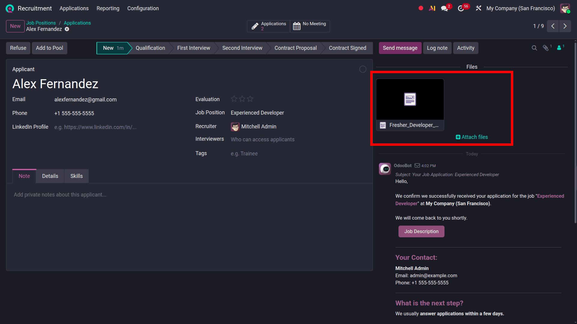 How to Manage Job Applications in Odoo 19-cybrosys