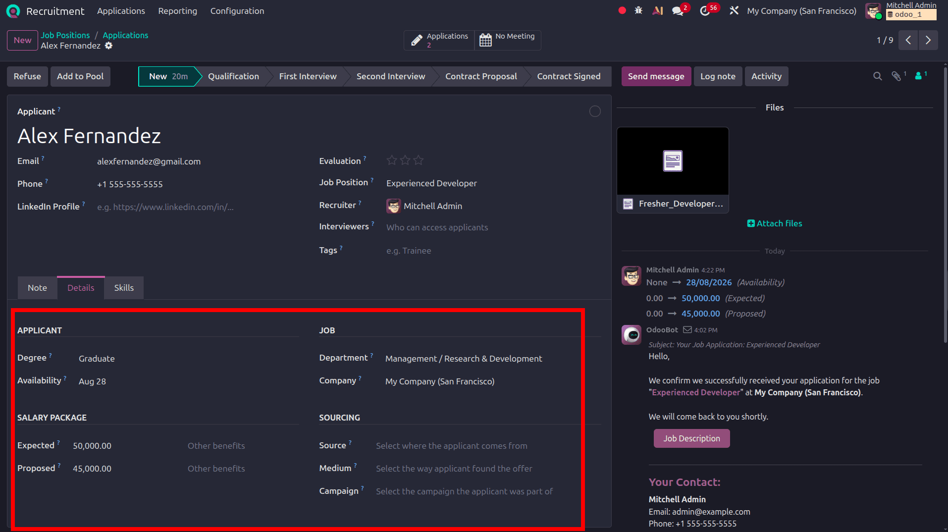 How to Manage Job Applications in Odoo 19-cybrosys