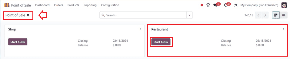 How to Manage Kiosk System in Odoo 17 POS-cybrosys