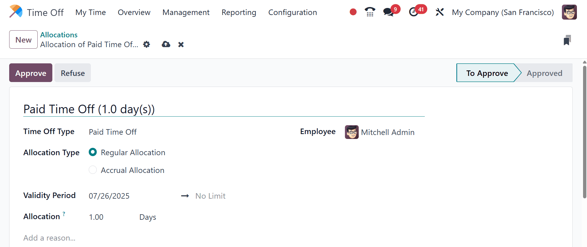 How to Manage Leave Allocation and Accrual Plans in Odoo 18 Time Off-cybrosys
