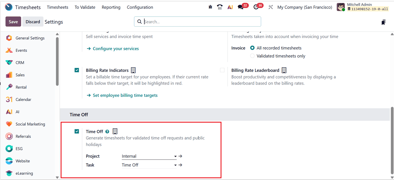 How to Manage Leave and Public Holidays in Odoo 19 Timesheets-cybrosys