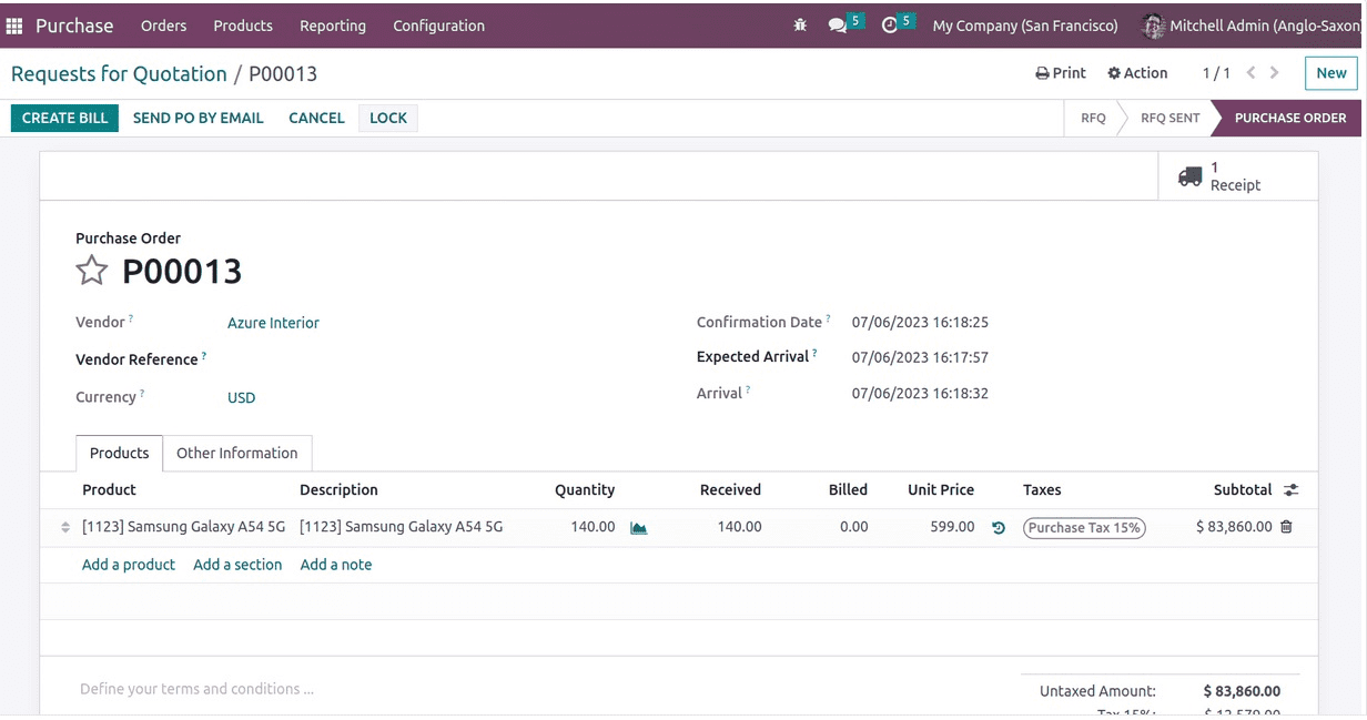 How to Manage Ledger Posting in Odoo 17 Anglo-Saxon Accounting-cybrosys